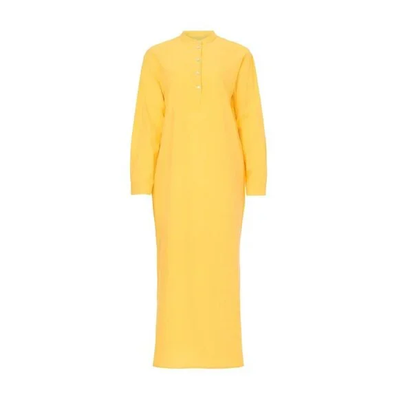 DONNI. Yellow Tunic Maxi Dress - Picture 4 of 9